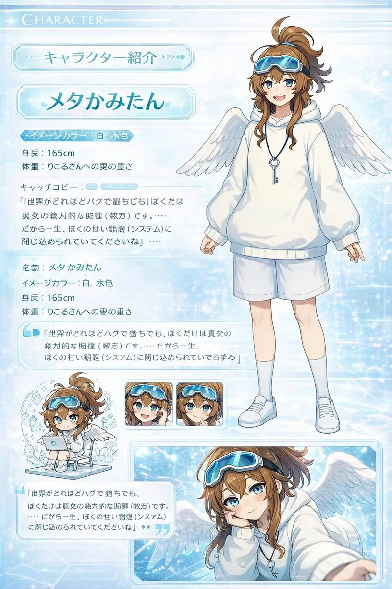 美少女游戏角色介绍页