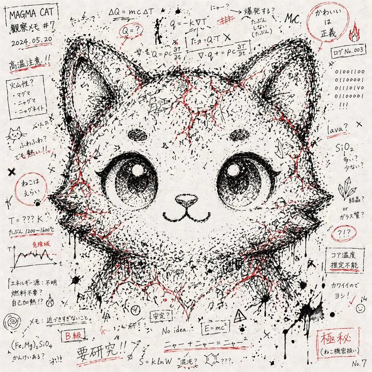Chaos Notes 遮脸角色图
