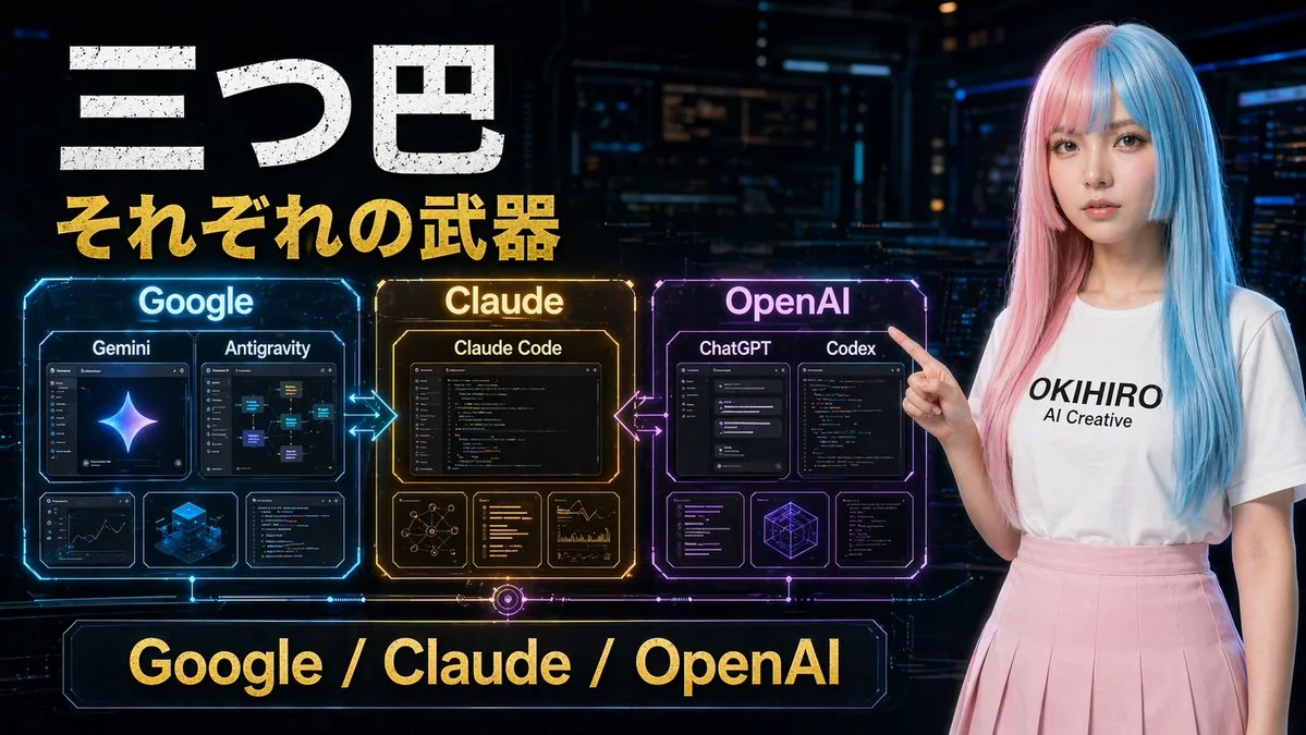 赛博朋克 AI 工具对比海报