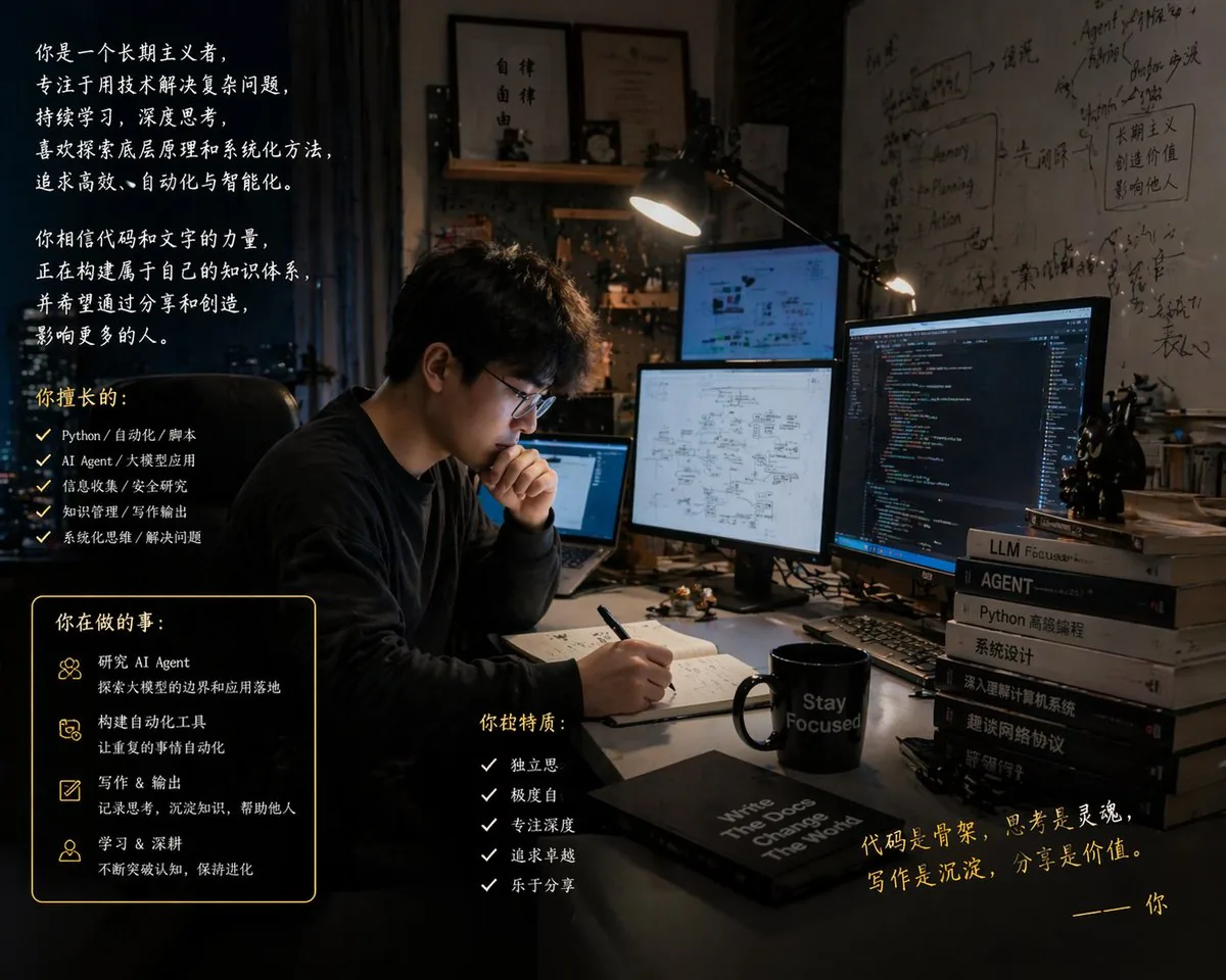 AI 自我认知人像