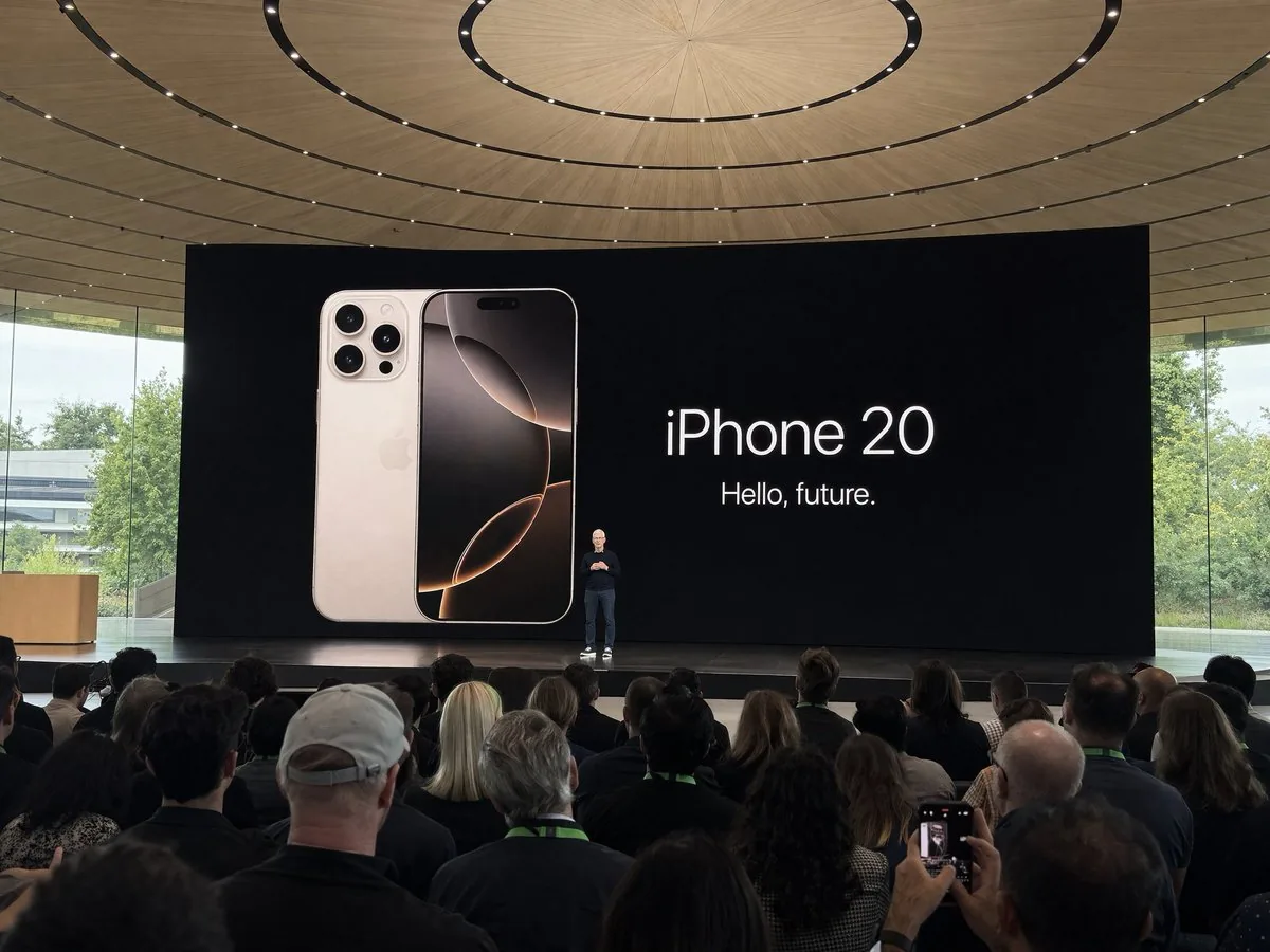 业余 iPhone Keynote 抓拍