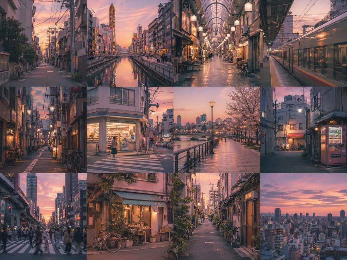 多面板图像板模板